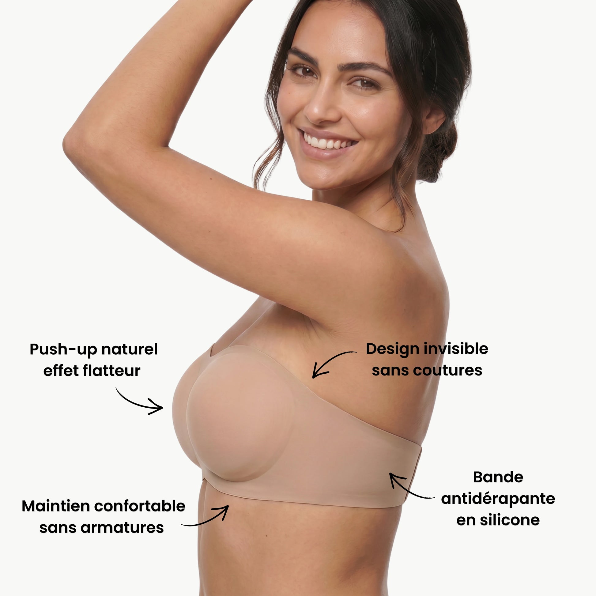 AneaSculpt™ – Soutien-gorge invisible sans bretelles