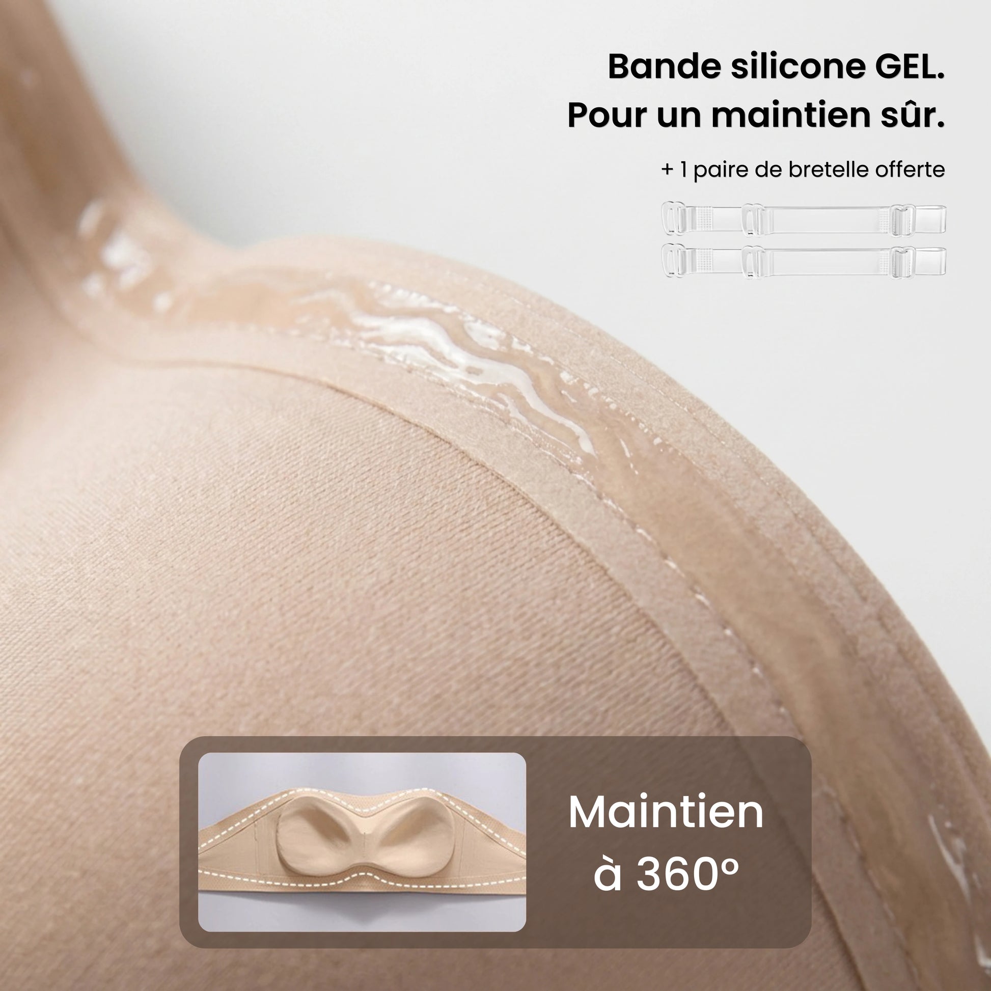 AneaSculpt™ – Soutien-gorge invisible sans bretelles